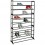 RACK PARA ZAPATOS 10 NIVELES ( 50 PARES )