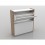 Zapatera Harmony Nogal 2 Puerta-Blanco