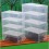10X Caja De Almacenamiento De Plastico Transparente