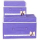 2 Paquetes Mariposa Impreso Ropa Almacenamiento Caja Organizador - Envío Gratuito