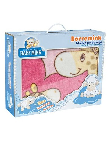 Borremink Cunero Safari Baby Mink-Amarillo - Envío Gratuito