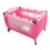 Cuna de Viaje Hello Kitty Dolly 2 Niveles-Rosa