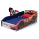 Cama Cuna De Madera Carro Rayo Mcqueen Delta Cars - Envío Gratuito