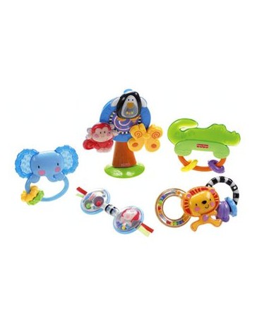 Juego de Sonajas Kit de Regalo TM Y2499 Fisher Price - Envío Gratuito