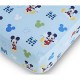 Sabanas párrafo cunas Disney Baby Mickey Mouse Equipada Cuna Hoja - Envío Gratuito