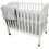 Cuna American Baby Company Celestial suave Minky Dot Chenille / Mini cuna Sábana, Gris, 3 pieza port
