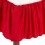 Falda para cuna American Baby Company Rojo