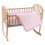 American Baby Compañía Celestial Soft Dot Minky 3-piezas Cuna Set Pink