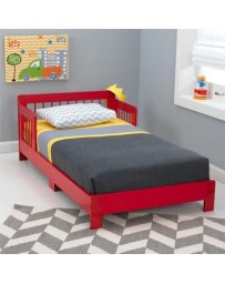 Camita cuna de transición para niños con barandillas ROJO KidKraft - Envío Gratuito