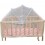 Nioworld Universal Cuna Caja Arqueada Mosquitos Neto-blanco