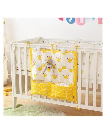 Niños Cuna multifuncional pañal de cama bolsillo multi colgantes bolsa de almacenamiento -- Corona imperial - Envío Gratuito