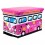 Pixnor Estilo Bus Niños De Los Niños Plegables De La Caja De Almacenaje Del Asiento Pop Up Toy Chest (color Al Azar)