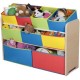 Organizador Mueble Infantil De Almacenaje Multicolor Madera - Envío Gratuito