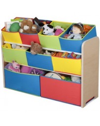 Organizador Mueble Infantil De Almacenaje Multicolor Madera - Envío Gratuito