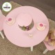 Set mesa redonda infantil y 2 sillas blanco/rosa KidKraft - Envío Gratuito