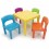 Mesa Mesitas  Juego De Sillas Infantil Niños Colores-Multicolor