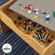 Mesa de juego placa LEGO y 200 bloques lego madera KidKraft - Envío Gratuito