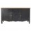 Bufetera Comoda de Madera Vivaldi, Vintage Home Designe, Vivaldi, Madera de Pino Metal - Negro Antiguo Cafe