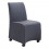 Silla marca Zuo modelo Whittle - gris obscuro / 100266