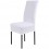 Barra de Cocina Asiento de Comedor Funda de Silla Decor-Blanco