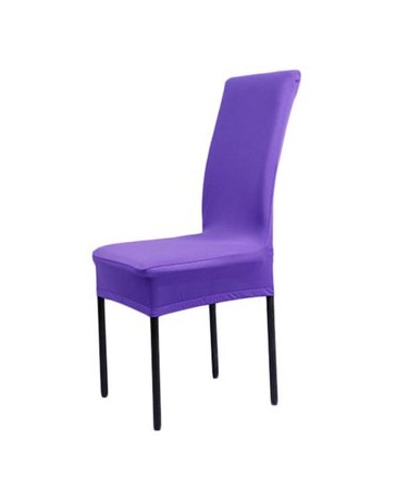 Barra de Cocina Asiento de Comedor Funda de Silla Decor-Morado Oscuro - Envío Gratuito