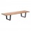 Banca triple marca Zuo modelo Heywood - natural / 500112