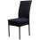 Barra de Cocina Asiento de Comedor Funda de Silla Decor-Negro