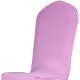 MagiDeal Color Sólido Elástico Semicírculo Violeta Cubierta De La Silla De Comedor Heces Funda - Envío Gratuito