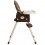 Silla Comedor Graco SimpleSwitch Trona y Booster, Little Hoot- Café