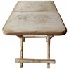 Mesa Auxiliar Plegable, Vintage Home Designe, Julia, Madera De Pino Plegable- Crema Vintage
