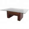 Mesa de Comedor Con Cristal kontempo CC-40