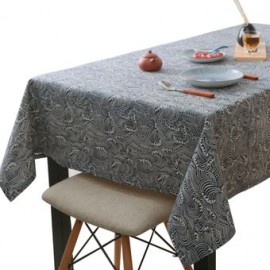 Mantel de estilo japonés Cubierta del gabinete Cubierta de la mesa de café del paño 90 X 140 CM-A3 - Envío Gratuito