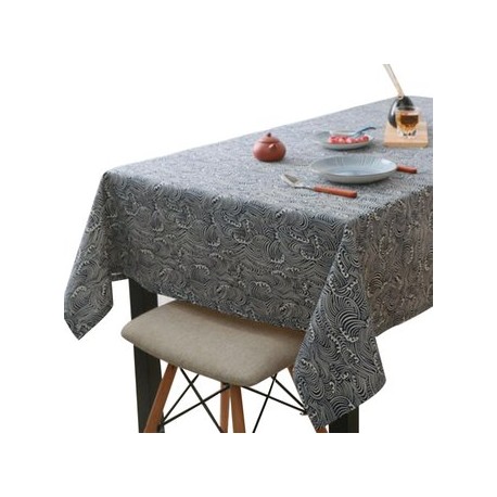 Mantel de estilo japonés Cubierta del gabinete Cubierta de la mesa de café del paño 90 X 140 CM-A3 - Envío Gratuito