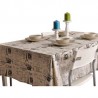 Lino Mantel Gabinete Cubierta Tela Cubierta De Mesa De Café Clásico 70 X 70 CM-A7
