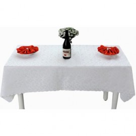 Moda estilo simple Atmósfera manteles Ropa de cama / mesa (140x160 cm) - Blanco - Envío Gratuito
