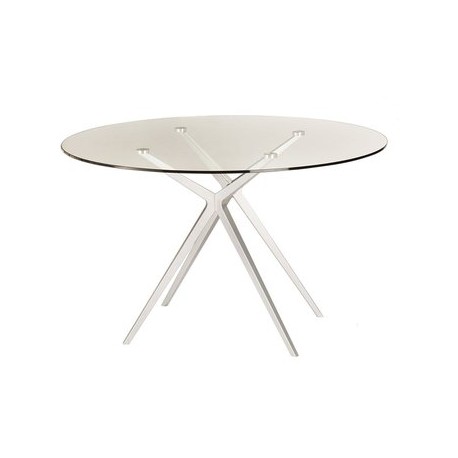 Mesa De Comedor Circular Modern Furniture Chloe Dining - Envío Gratuito
