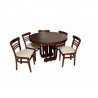 Comedor Moderno Evok 5 Sillas Fabou Muebles