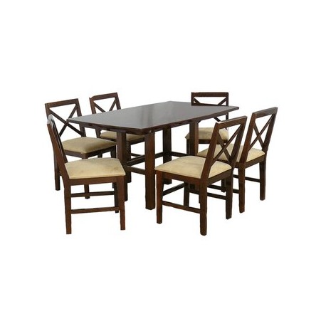 Comedor Ajax 6 sillas Fabou Muebles - Envío Gratuito