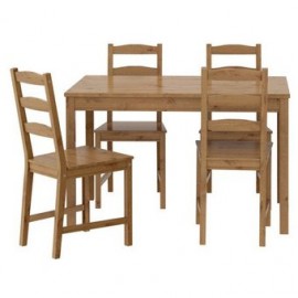 IKEA mesa y 4 sillas madera de pino sólida cocina comedor conjunto - Envío Gratuito