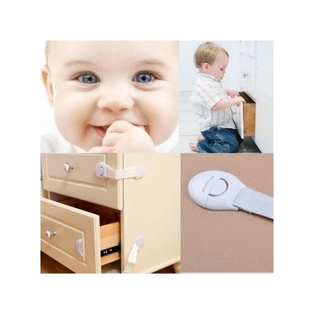 ER Infantil del bebé de los niños del niño de Seguridad Refrigerador cajón puerta del armario Armario Locks - Envío Gratuito