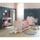 Armario Gabinete Infantil, Vintage Home Design, Baby Navy, Repisas Madera- Crema Rosa Azul - Envío Gratuito