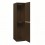 Closet Modular con 2 Tubos, Color Wengue