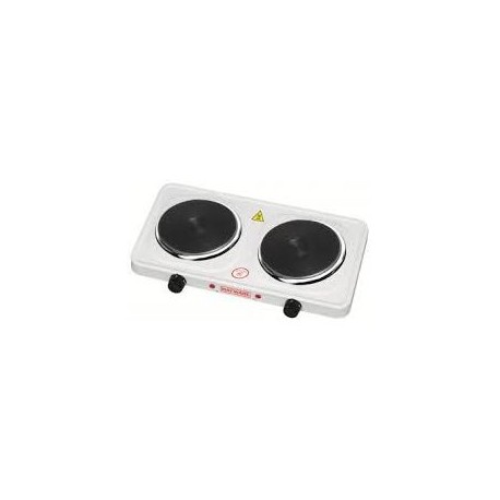 Parrilla de Disco Eléctrica Doble MAYWARE HY2000B 2000 W -Blanco - Envío Gratuito