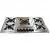 Parrilla Axcent Antonieta Novo de 5 Quemadores-Inox JZ-BS5A NOVO