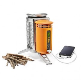 Estufa Biolite Campstove Ecologica- Naranja - Envío Gratuito