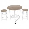 Juego De Mesa Plegable Con 2 Bancos OR-434894 Namaro Design