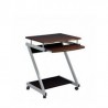 Mesa Xtech Am100Gen09 De Un Nivel Para Computadora Nogal/Acero 64X48X75