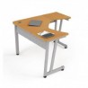 Escritorio Delta Linea Italia M149S Escritorio En L - Maple