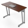 Escritorio Linea Italia C103S Escritorio Para Oficina - Caoba