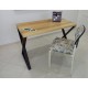 Escritorio Mediterráneo (Mueble de diseñador elaborado con madera natural y PTR) - Envío Gratuito